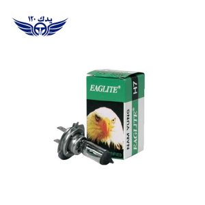 لامپ H7 دوفیش 12ولت100/90  وات (پرشیایی ) برند عقاب